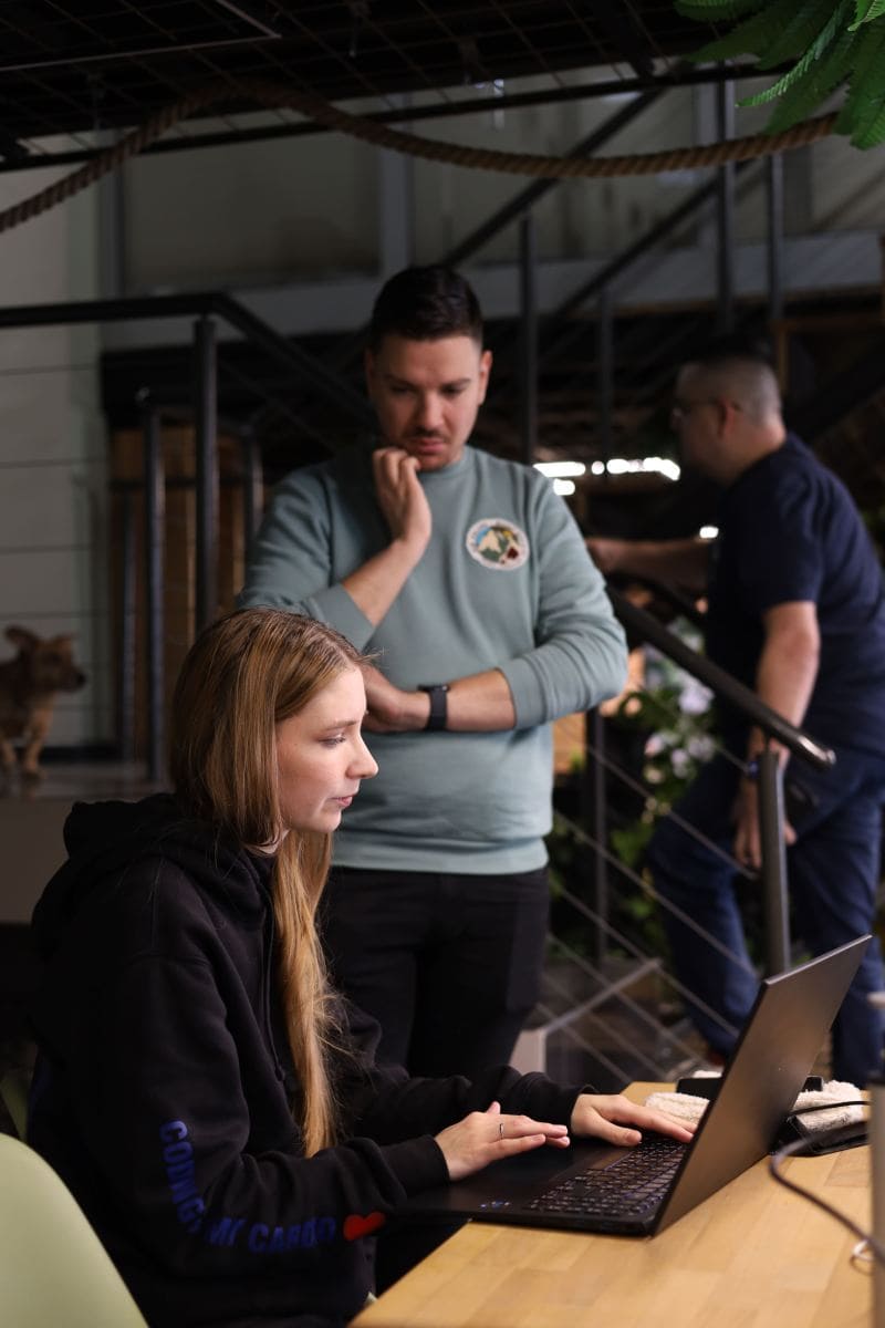 Rollout IT team working